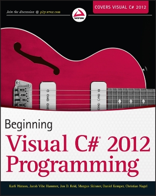 Book cover for Beginning Visual C# 2012 Programming