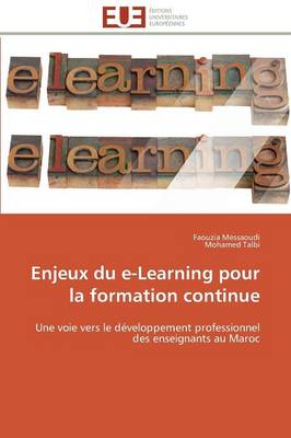 Cover of Enjeux Du E-Learning Pour La Formation Continue