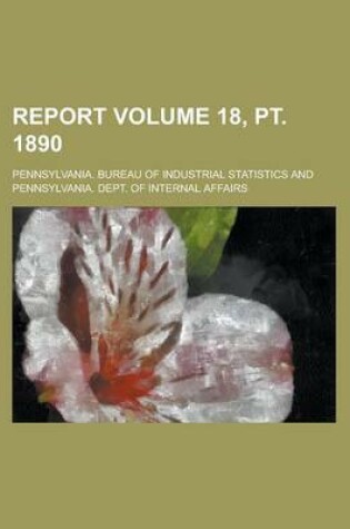 Cover of Report Volume 18, PT. 1890