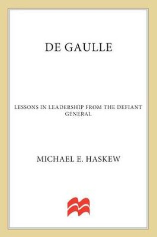 Cover of de Gaulle