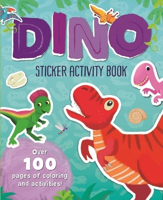 Book cover for Dino Sticker Activity Book