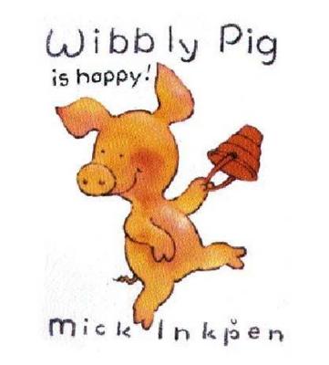 Book cover for Wibbly Pig is Happy