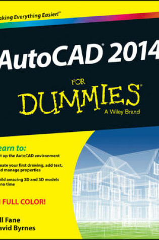 Cover of AutoCAD 2014 For Dummies