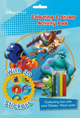 Cover of Disney Pixar Colouring and Sticker Activity Pack