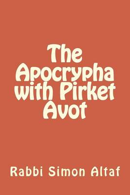 Book cover for The Apocrypha with Pirket Avot