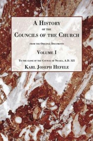 Cover of A History of the Councils of the Church