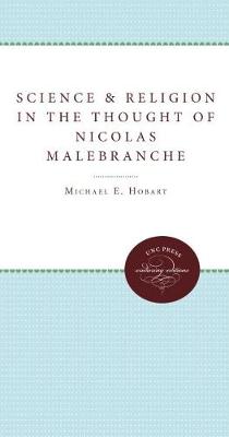 Book cover for Science and Religion in the Thought of Nicolas Malebranche