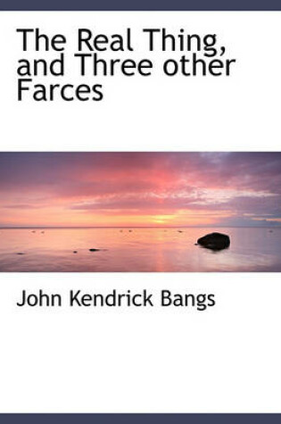Cover of The Real Thing, and Three Other Farces