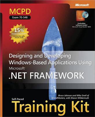 Book cover for McPd Self-Paced Training Kit (Exam 70-548): Designing and Developing Windows(r)-Based Applications Using the Microsoft(r) .Net Framework