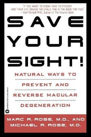 Cover of Save Your Sight