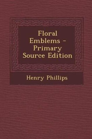 Cover of Floral Emblems