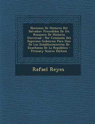 Book cover for Nociones de Historia del Salvador