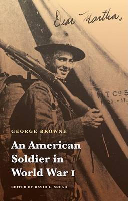 Book cover for An American Soldier in World War I