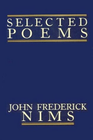 Cover of Selected Poems