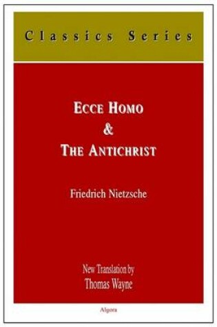 Cover of Ecco Homo, and the Antichrist