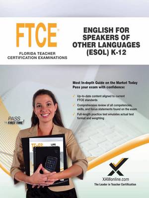 Book cover for 2017 FTCE English for Speakers of Other Languages (Esol) K-12 (047)