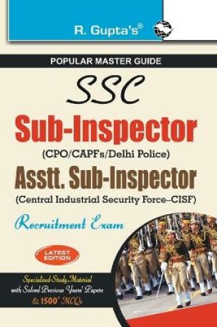 Cover of Delhi Police Sub-Inspector Recruitment Examination Guide