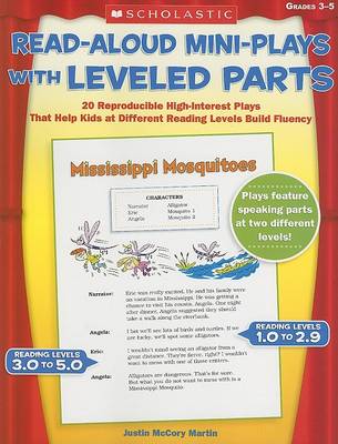 Book cover for Read-Aloud Mini-Plays with Leveled Parts