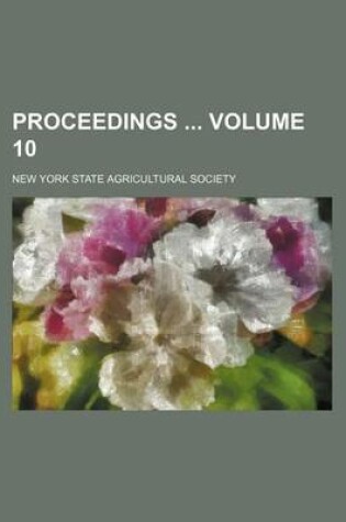 Cover of Proceedings Volume 10