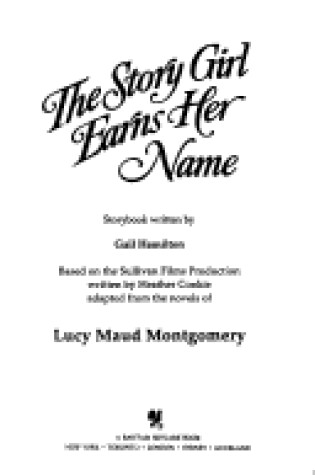 Cover of The Story Girl Earns Her Name