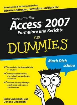 Book cover for Access 2007 Formulare und Berichte für Dummies