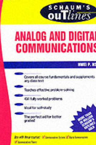 Cover of Schaum's Outline of Analog and Digital Communication