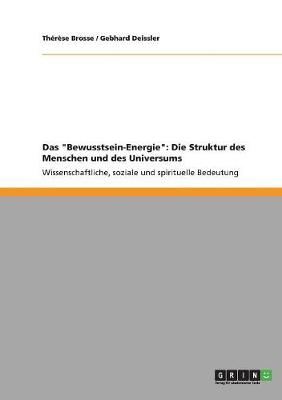 Book cover for Das Bewusstsein-Energie