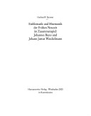 Cover of Emblematik Und Mnemonik Der Fruhen Neuzeit Im Zusammenspiel