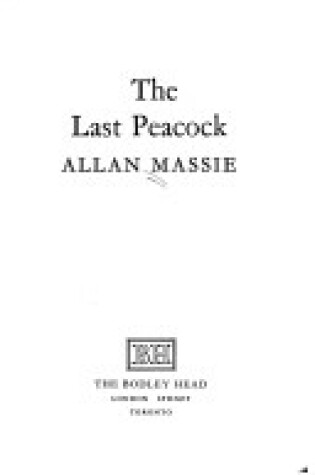 Cover of The Last Peacock