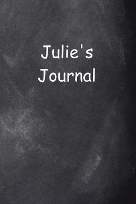 Cover of Julie Personalized Name Journal Custom Name Gift Idea Julie