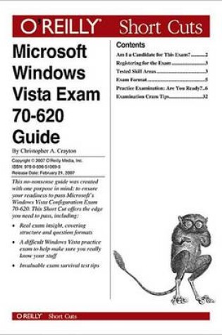 Cover of Microsoft Windows Vista Exam 70-620 Guide