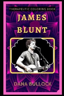 Cover of James Blunt Therapeutic Coloring Book