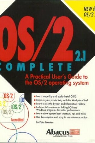 Cover of OS/2 2.1 Complete