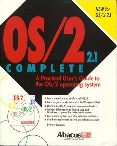 Book cover for OS/2 2.1 Complete