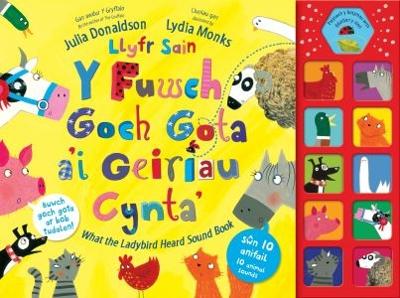 Book cover for Fuwch Goch Gota a'i Geiriau Cynta', Y (Llyfr Sain)