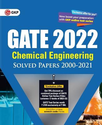 Book cover for Gate 2022 Chemical Engineeringsolved Papers (2000-2021)