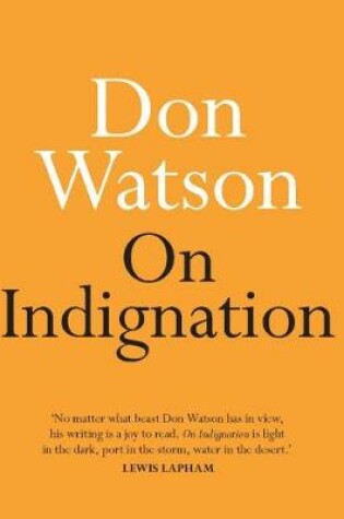 Cover of On Indignation