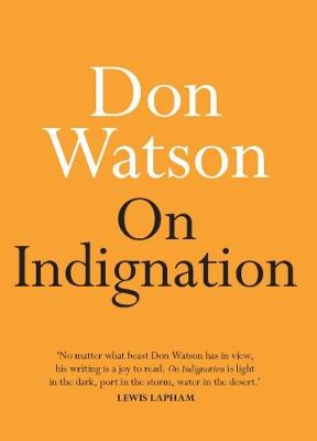 Book cover for On Indignation