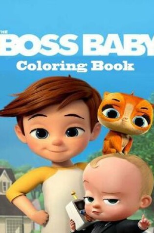 Cover of The Boss Baby Coloring Book
