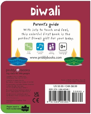 Book cover for Diwali (Bright Baby Touch & Feel)