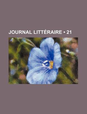 Book cover for Journal Litteraire (21)