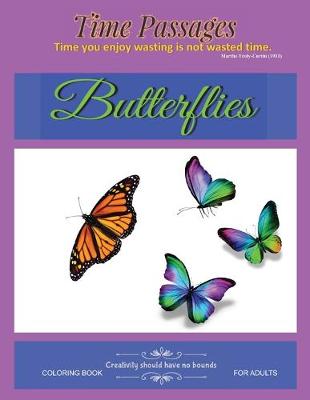 Cover of Butterflies Coloring Book for Adults