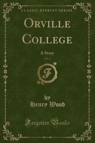 Cover of Orville College, Vol. 1