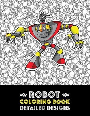 Book cover for Robot Coloring Book