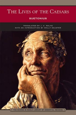 Book cover for The Lives of the Caesars (Barnes & Noble Library of Essential Reading)