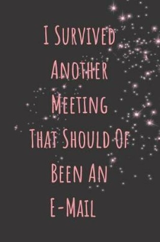 Cover of I Survived Another Meeting That Should of Been an E-mail