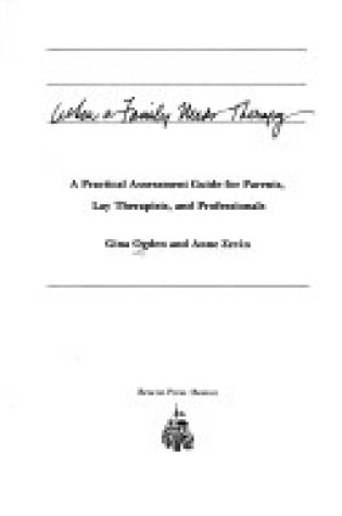 Cover of When a Family Needs Therapy