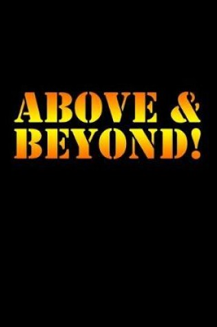 Cover of Above & beyond