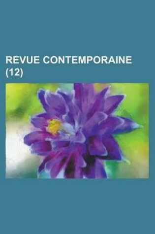 Cover of Revue Contemporaine (12)