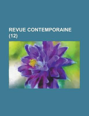 Book cover for Revue Contemporaine (12)